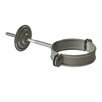 Хомут для водосточной трубы Stal Premium Графит, (RAL 7024)