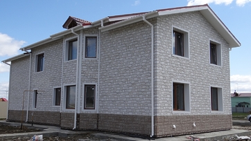 Угол желоба 90˚ LUX, пломбир - 30