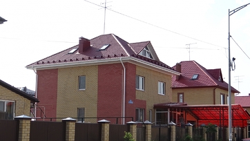 Угол желоба 90˚ LUX, пломбир - 9